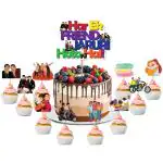 Festiko Set of 11 Pcs Happy Friendship Day Combo (Cake & Cupcake Toppers), Cake Decoration Supplies, Friendship Day Decoration Combo