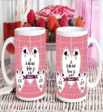 TrendoPrint to The Best Fufa Ji and to The Best Bua Ji Mug Ideal and Sweet Gift for Bua Ji Fufa Ji and Uncle Aunty Printed White Tea and Coffee Cup and Mugs Made of Ceramic- 11 Oz (350ml)