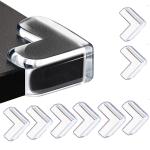 Corner Protector for Sharp Edges Set of 8 Clear Corner Guards High Resistant Adhesive Baby Proof Protector for Kids Stop Child Head Injuries Tables Furniture & Bed Room Baby Protection