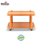 MAHARAJA T-4 Coffee Table for Home & Office | Center Coffee Table for Living Room | Plastic Coffee Table (Finish Color - Amber Gold)