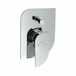 JAQUAR ALIVE Series Normal Flow Concealed Fitting 2 WAY DIVERTER (Chrome), ALI-85065NK | Compulsory Accessory ALD-CHR-065N | Wall Mounted, Knob Selector With Button