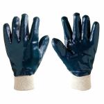 Robustt Industrial Safety Gloves Anti-Cut (Full Coated) for Finger and Hand Protection (Pack of 10), Heat Resistant, Cut Proof, Water Resistant, PVC Coated Polyester Hand Gloves