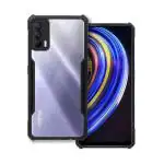 COBERTA Back Cover for Realme X7 Back Cover Case - Black Transparent