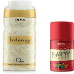 RIYA Intense Gold Deodorant For Unisex 200 ML With 40 ML Party Wear Deodorant Deodorant Spray - For Men & Women (240 ml, Pack of 2)