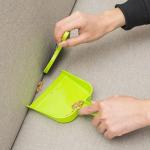 ZZ LAZYCOTTAGEMini Broom with Dustpan Mini Dustpan and Brush Set, Hand Broom Cleaning Tool for Table, Desk, Car Kitchen & Animal Waste Dusting