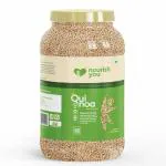 Nourish You Organic White Quinoa Seeds 2 Kg Jar | Gluten-Free | High Protein & Fiber | Ideal for Breakfast Cereal, Pilafs, Soups & Salads | USDA Certified Grain | Nutritious and Delicious Diet Food