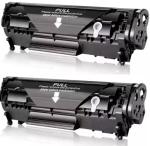 Verena Easy Refill 12A/ Q2612A Toner Cartridge Compatible for HP Laserjet 1020,1010,1012,1022,1022,3015,3050,1015,3030,m1005,m1319 Printer (Pack of 2 Toner Cartridge)