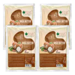 Bliss of Earth Pure Organic Shea Butter Raw Unrefined Great For Stretch Mark, Body & Skin 4x100gm