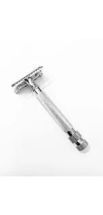 Romer-7 33 D Double Edge Safety Razor with Shaving Blade for Men