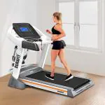 Durafit Ranger Multifunction 3.5 HP Continuous DC Motor Foldable Treadmill with Auto incline and Spring Suspension Technology for Max User Weight 150 Kg