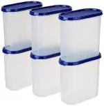 User Choise Modular Plastic Storage Containers 1500ml (set of 6)