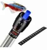 Vayinato Stainless Steel Vayinato Electricals Break Proof Stainless Steel Rod Aquarium Fish Tank Heater With Free Sticker Thermometer