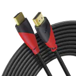 BESTOR 4K 60Hz HDMI CABLE, ARC Support, Compatible with Smart HDTV, Laptop, Monitor, Projector, and ARC-Enabled Soundbar (Red/Black) (1.5M)