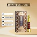 Al - Hassan Sultan Attar For Men & Women - 6ml | Alcohol Free Attar | Long Lasting & Captivating Fragrance