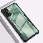 AmericHome Tecno Spark 7, KF6 Black, Transparent Rubber Dual Protection Mobile Back Cover