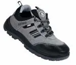 Allen Cooper Safety Shoe - S.T - Grey Suede Leather - PU-D.D,D.C - LA-ISI Marked Size 7