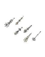 Comet Busters Silver Bindi For Women