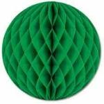 My Party Suppliers Green Paper Honeycomb Decoration Ball (pack of 3)