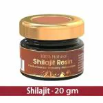 Nutsbaaz Pure Himalayan Shilajit/Shilajeet Resin | Helps Boost Performance, Stamina, Endurance, Strength and Overall Wellbeing for Men and Women | 100% Ayurvedic and Original - 20g