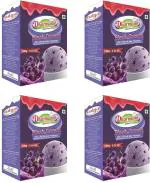 Dharmasut Black Currant Ice Cream Powder, 100 G Each (Pack Of 4)