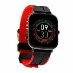 Wings Strive 100 Smart Watch With 10 Days Battery Life, 1.4 Inches Full Touch IPS Screen, 24X7 Heart Rate Monitor Smart Band, Sleep Monitoring And IP68 Waterproof, Red