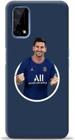 Swagr Blue Plastic Shock Proof Back Cover For Realme Narzo 30 Pro