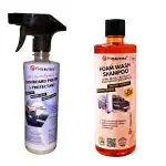 PrettyBUYERS Dashboard Polish and Protectant & Car Shampoo Concentrate 500ML Each