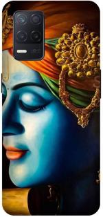 Zepboom Realme 9 5G, Rmx3388 Multicolor Plastic Krishna Radha Printed Dual Protection Back Cover