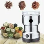 MyHomesWorld Stainless Steel Electric Nima Mixer Grinder Machine, Mini Nima Blender, Nima Grinder, Mini Grinder Spice Grinder, Small Coffee Grinder, Masala Grinder, Miksi Grinder Chatani Mikshi