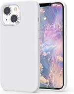 EasyTac White Silicone Shockproof Cover Case For Iphone 13 Mini 5.4 Inch