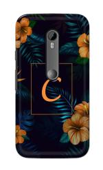 Tweakymod Printed Floral C Back Cover For Moto G3