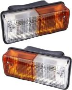 Apsmotiv Parking Side Light Signal Indicator Suitable Massey Ferguson Tractor Car Dash Indicator Lamp - Pack of 2