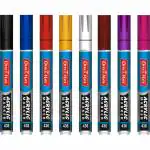 SONI OFFICE MATE Acrylic Marker Regular colors in (Pack of -8pcs) (Set of 1, Multicolor)