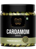 NUTRI PETALS Green Cardamom Whole| Hari Elaichi| Big Size Elachi (Jar Pack 200 gram)