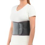 K Squarians Abdominal Belt After Delivery for Tummy Reduction, Grey, Medium, Fits 34-40 Inches