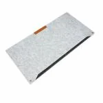 Handcuffs Mouse Pad Laptop Desk Mat Extended Desktop Keyboard Pads Anti-Slip Desk Mats with 2 Pockets for Work from Home Office & Gaming (Grey)