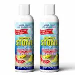 TAZTA Brightner Stone Floor Cleaner | Stone Crystal Plating Brighten Luster Agent | 200ML | Ideal for Granite, Marble, and More | Removes Stains and Grease with Ease (Pack of 2)