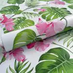 SV Collections Big Leaves SELF Adhesive Wallpaper - 200*45 cm - 9 SQFT Approx