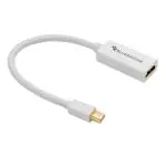 BlueRigger Mini DisplayPort to HDMI Female Adapter Cable - 0.49 ft