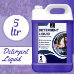 Zivantix Front Load Liquid Detergent for Superior Color Care Lavender Fragrance 5L