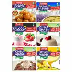 SOOPER GULAB JAMUN + KESAR BADAM DRINK + VANILLA ICE CREAM + VANILLA CUSTARD + SHAHI RABDI MIX