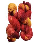 KYSS Jolly Print Thick Chunky Wool Hand Knitting Yarn (Multi) (Hanks-500gms) Shade no-14