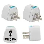 Hi-Plasst Universal 3 Prong Electrical Ac Wall Plug Type B Power Converter Travel Charger Adapter For Usa, Canada, Mexico And More
