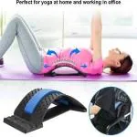Shopeleven Magic Back Braces Stretching Device for Bed| Chair & Car,Non toxic| Multi-Level Lumbar Support Stretcher for Lower and Upper Muscle Pain Relief