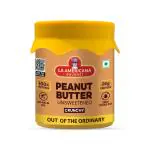 LA Americana Unsweetened Crunchy Peanut Butter 1kg, No Palm oil, All Natural Peanut Butter, 26% Protein