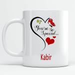 MM9E You are So Special Kabir Printed Mug, I Love You Kabir, Kabir Name Mug,Valentine's Day, Happy Birthday Gift, Rakhi Mug, Husband, Brother,Ceramic Coffee Mug 325ml