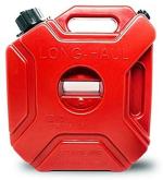 OBEROIS TRADERS Universal Red Fuel Jerry Can With Clamp and Cap For Motorcycle Car SUV 5 L Fuel Can (CARRY DIESEL CARRY PETROL CARRY FUEL CARRY WATER)