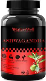 Naturewell Pure Ashwagandha Extract Capsules Veg, 60 Capsules