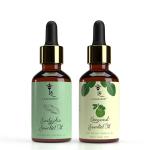 LA'BANGERRY Eucalyptus And Bergamot Essential Oil | Daily Relaxation, Stress Relief Pure and Natural Essential Oil with Dropper | Perfect For cold and cough Aromatherapy, Relaxation, Skin Therapy, Hair Care and Diffuser - 30ml