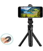 Potasa Lukecage Black ABS Plastic XT02 Wireless Bluetooth Foldable Selfie Stick Tripod